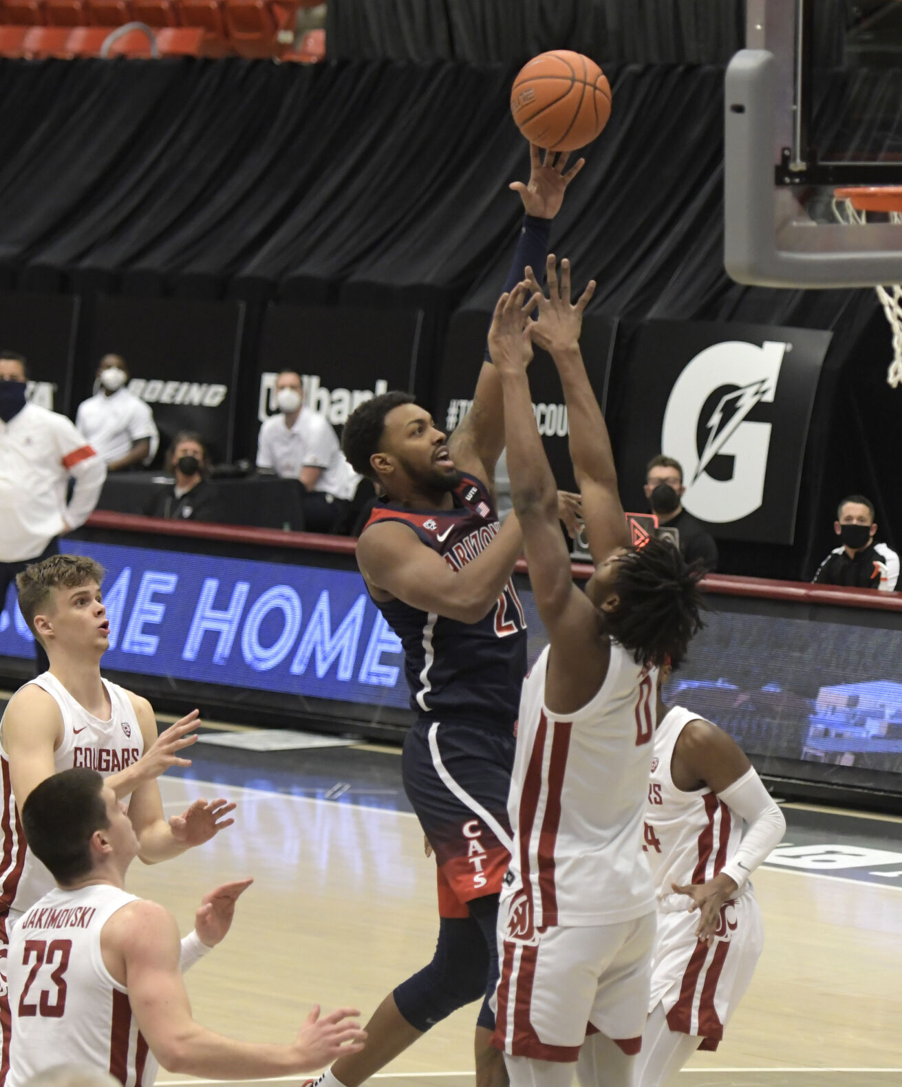 Arizona Washington St Basketball